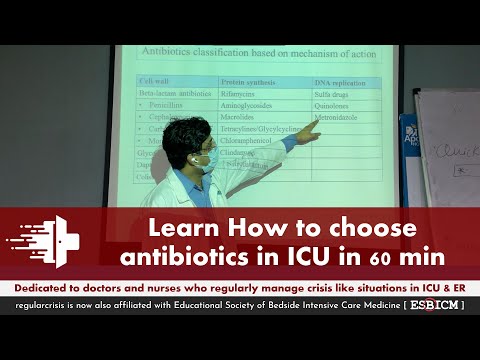 Learn how to choose empirical antibiotics in ICU in 60 mins | ESBICM