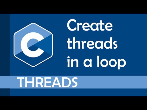 How to create threads in a loop (pthread_create)