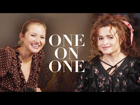 One On One: Helena Bonham Carter and Mia McKenna-Bruce | Bazaar UK