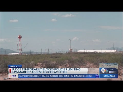 Federal court grants Congress temporary access to immigration detention facilities