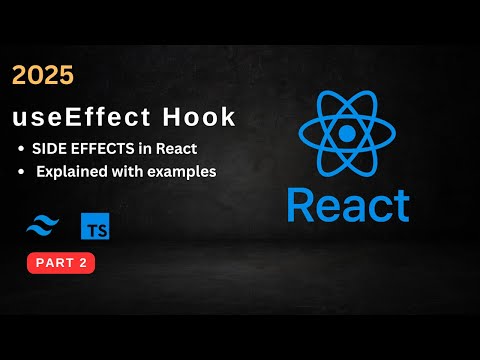 🔴 LIVE Part 2: useEffect Hook Explained | React for Beginners (2025)