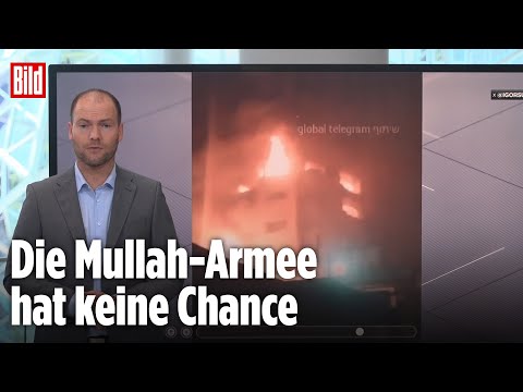 Israel demilitarisiert den Iran gewaltsam | BILD-Lagezentrum SPEZIAL