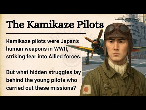 🇯🇵 The Kamikaze Pilots: Wings of Sacrifice || Learn English Through Story Level 3 || Graded Reader