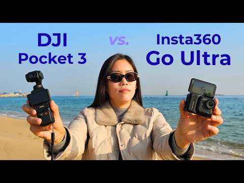 Insta360 Go Ultra vs. DJI Pocket 3 | Which is the Best Vlogging Camera?