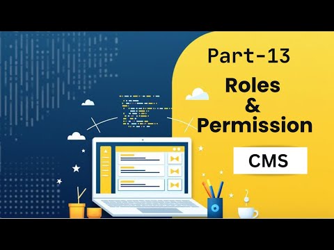 Laravel CMS Tutorial (Filament) | Part 13 Roles and Permissions