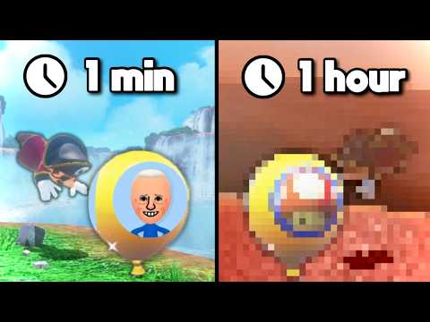 If I miss a balloon, I lower the quality…