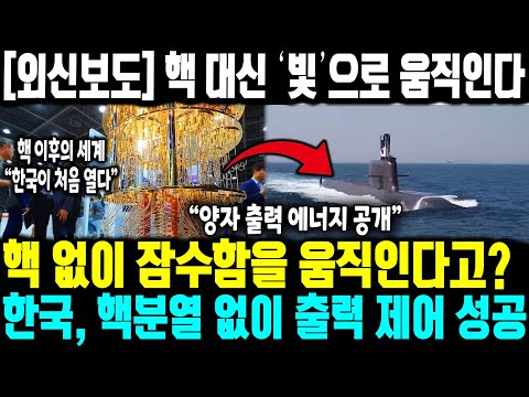 [Foreign News] Moving a Submarine Without Nuclear Weapons? South Korea Successfully Controls Powe...