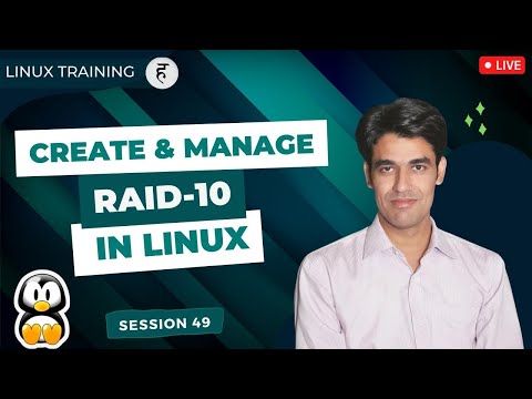 Session-49 | Create & Manage RAID-10 In Linux | Configure RAID-10 in RHEL 8 | Nehra Classes