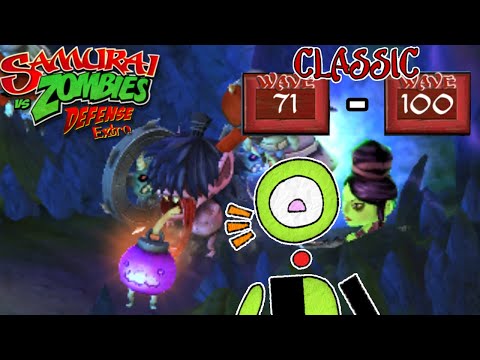 Exploring New Added Waves on Extra's Classic Samurai mode [Samurai vs Zombies Mod]