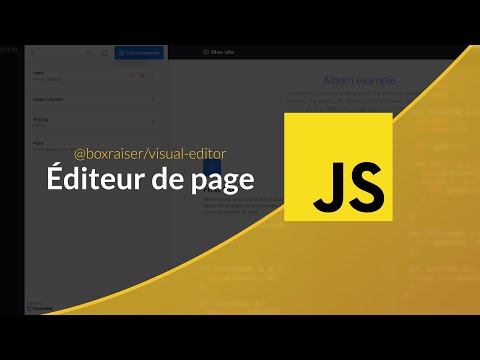 Tutoriel JavaScript : Éditeur de page visuel