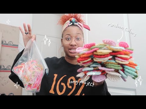 crocheting THE MOST VIRAL tiktok blanket | part 1