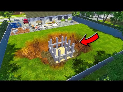I was hired to build a BUNKER under their garden...
