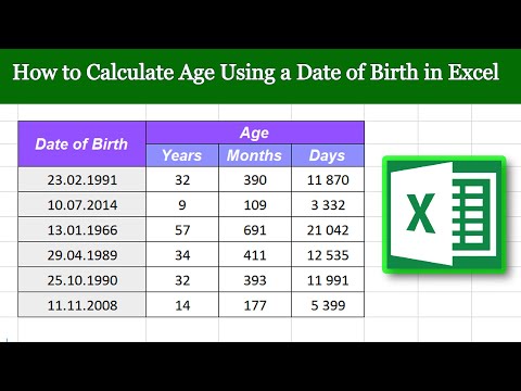Calculating Age in Excel: A Step-by-Step Guide