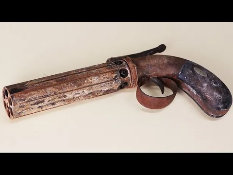 Rusty Vintage Pepperbox - Restoration