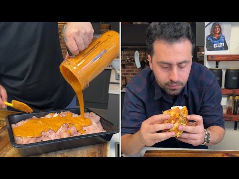 [Best Homemade Juicy Shawarma]  أطيب وأسهل شاورما سورية منغنغة بالثومية في البيت