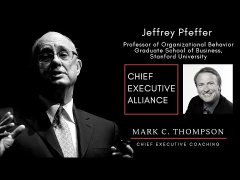 Stanford CEO Summit - Jeffrey Pfeffer | Stanford University
