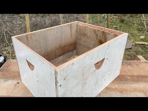 How to Build a Simple Wooden Langstroth Beehive DIY #simple #easy