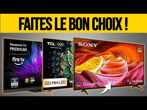 LES MEILLEURES SMART TV 4K DE 2025 | LE GUIDE COMPLET