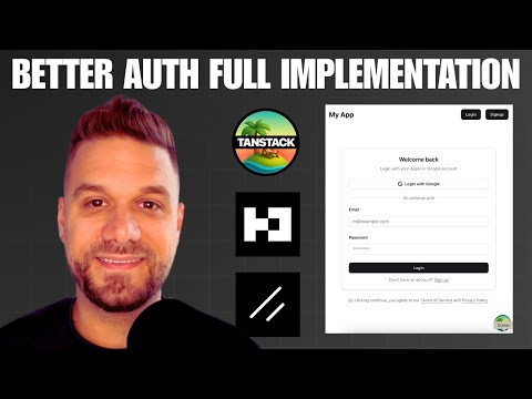 Your Complete Guide To TanStack Start Authentication With Better Auth