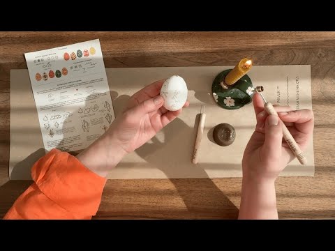 Набір для писанкарства та соломʼяного павука, Відео-Інструкція - PAVUK