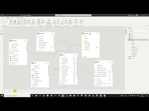 Статический ABC формулами DAX в вычисляемых столбцах