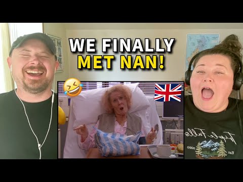 Americans React: Catherine Tate's Nan | Worst Patient Ever!