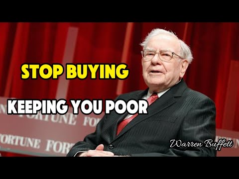 You're Not Broke, You're Buying the Wrong Things | Buffett's Rules