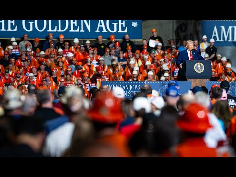 President Trump Delivers Remarks on U.S. Steel Deal
