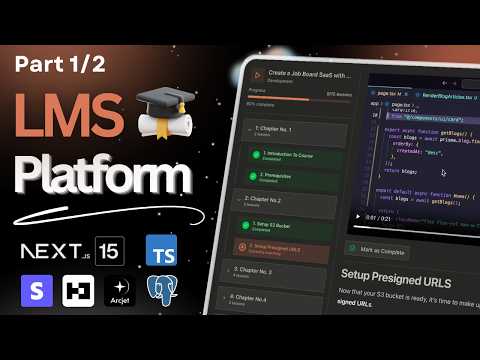 Create an LMS Course Platform with Next.js, Arcjet, Better-Auth, and Stripe (Part 1/2)