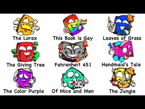 Every BANNED Book in 17 Minutes