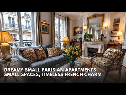 Dreamy Small Parisian Apartments That Redefine Small Space French Living