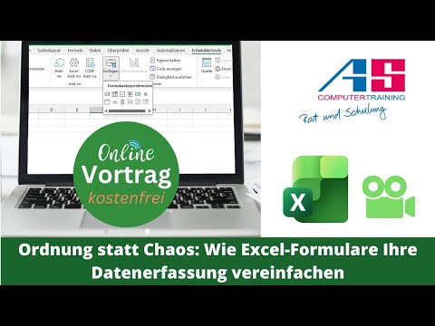 Ordnung statt Chaos: Wie Excel-Formulare Ihre Datenerfassung vereinfachen
