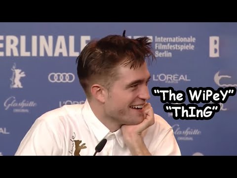 Robert Pattinson being the cutest human being alive for 11 minutes straight
