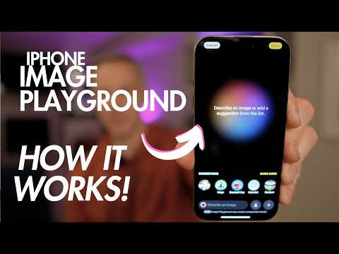 Apple's AI Image Playground - How It works