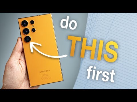 Galaxy S24 Ultra - First Things to Do! (Tips & Tricks)