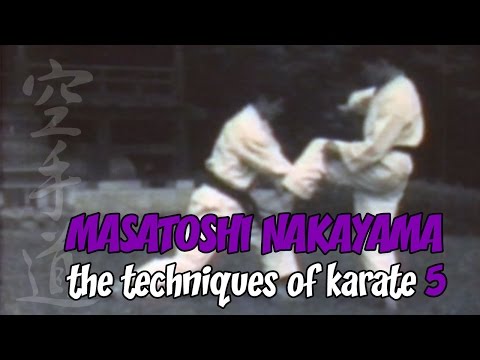 Masatoshi Nakayama. The techiques of karate. Part 5