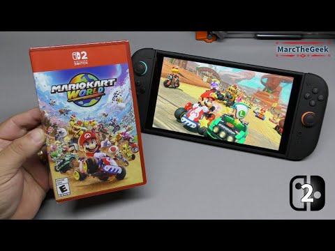 Mario Kart World Unboxing & Gameplay on Nintendo Switch 2!