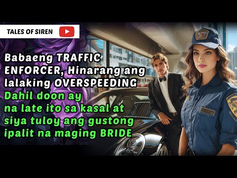 BABAENG TRAFFIC ENFORCER hinarang ang lalaking OVERSPEEDING kaya na-LATE sa KASAL niya!