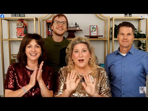 Holiday Crafting Made Magical ✨ LIVE Create Together Class with Gina & Heidi