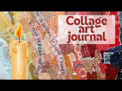 How to do an easy collage journal page (and give yourself a boost of hope at the same time)