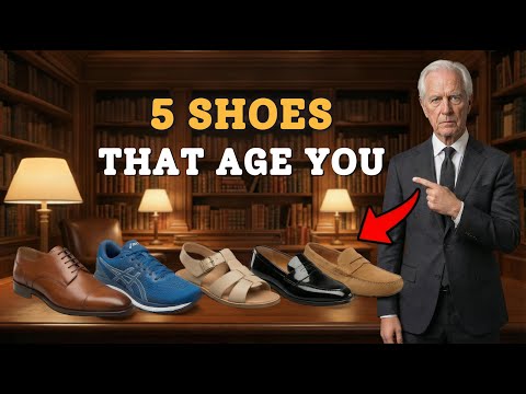 5 Shoes That Make Men Over 50 Look Old (And What to Wear Instead)