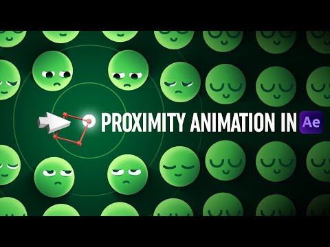 Automatic Proximity Reactions in After Effects