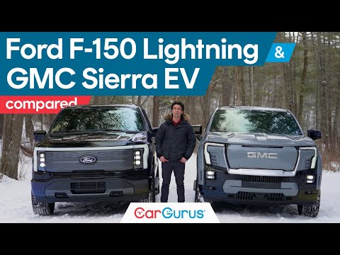 Which Electric Pickup Truck is Better? | 2025 Ford F-150 Lightning vs. 2025 GMC Sierra EV