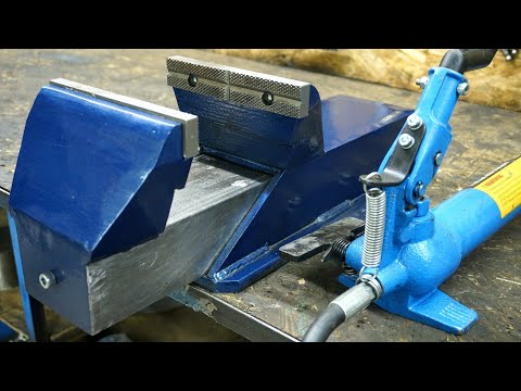 Hydraulic Vise is a Game Changer (plans available)