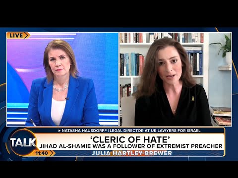 Natasha Hausdorff discusses hate and threats with Julia Hartley-Brewer on Talk TV