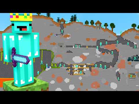 I Trapped 100 Skeppy’s in an ANT FARM...