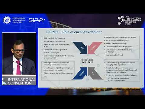 IAF GNF Session - Unlocking India's Space Potential: A Global Dialogue on Reforms and Partnerships.