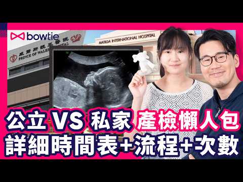 新手爸媽 產檢 必睇 T21 vs Nifty 有咩分別？懷孕初期 產檢 公立醫院 私家醫院 如何選擇？｜ 驗血報告 驗唐氏綜合症 染色體異常 ｜3大重點 產檢流程 產檢項目 時間表  #bowtie