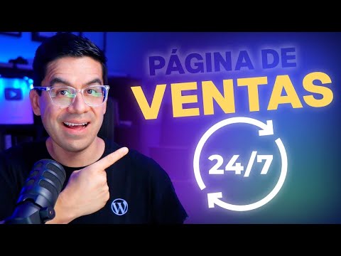 Cómo crear una Página de Ventas GRATIS 😎 Tu Vendedor en Línea 24-7 🚀 Tutorial 2025