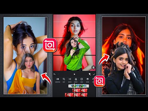 Trending Split Cutout Transition Reels Editing In Inshot | Inshot App Transition Reels Editing